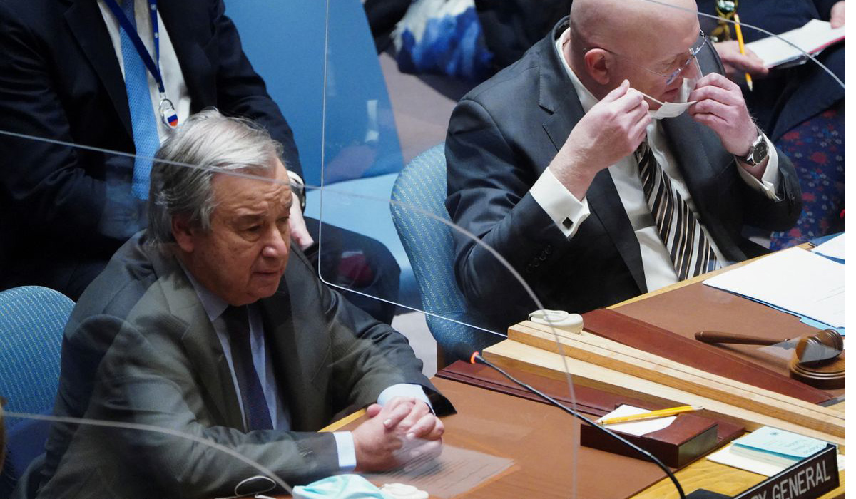 U.N. Secretary-General to Putin: In the name of humanity, stop this war
